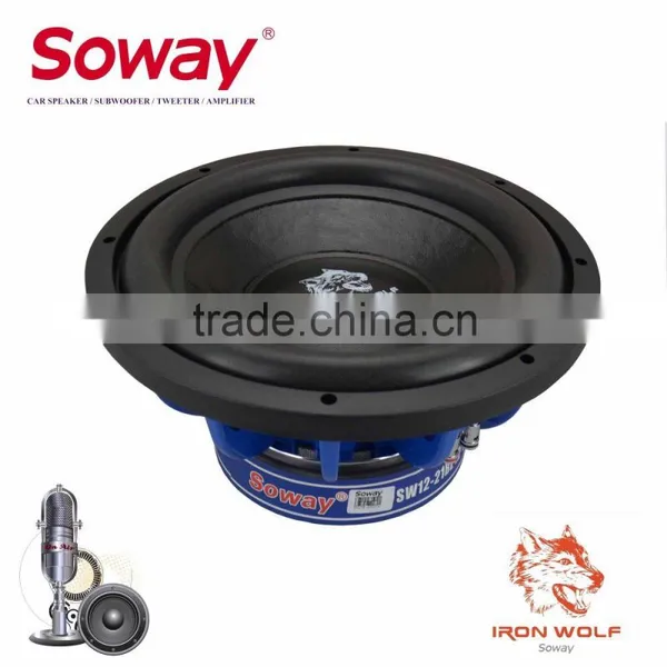 SW12-21BL 12inch 2000W Music Car Speaker, Speakers Made in China