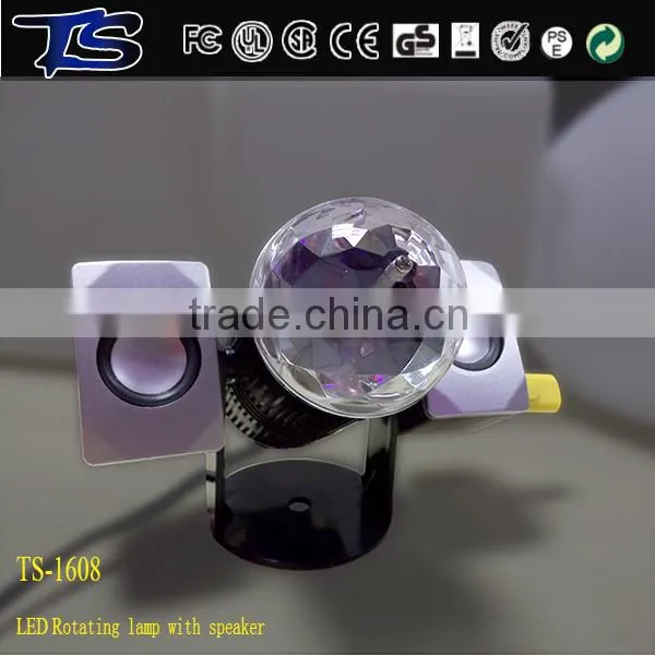 2017 Good Sales --DJ Club Multicolor LED Projection Light With Music and MP3 Player in CE and ROHS photo-4