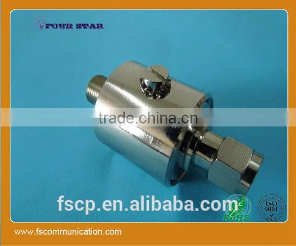 Gas Discharge Tube Lightning Arrester With F Coaxial Connector photo-2