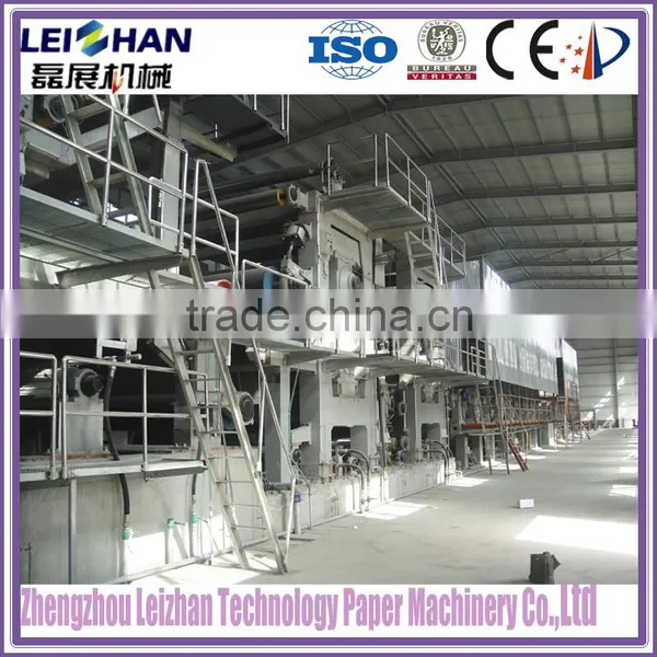 Test Liner Kraft Rolling Paper Making Machine photo-4