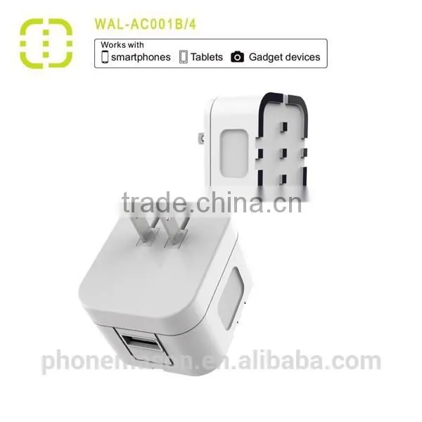 2015 Walnut 2.1A Single USB MFI Charger With CE/FCC Approved photo-2
