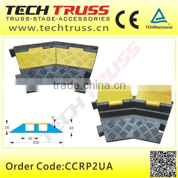 PU 2-channel Floor Popular Promotion Cable Cross for Entertainment Show photo-4