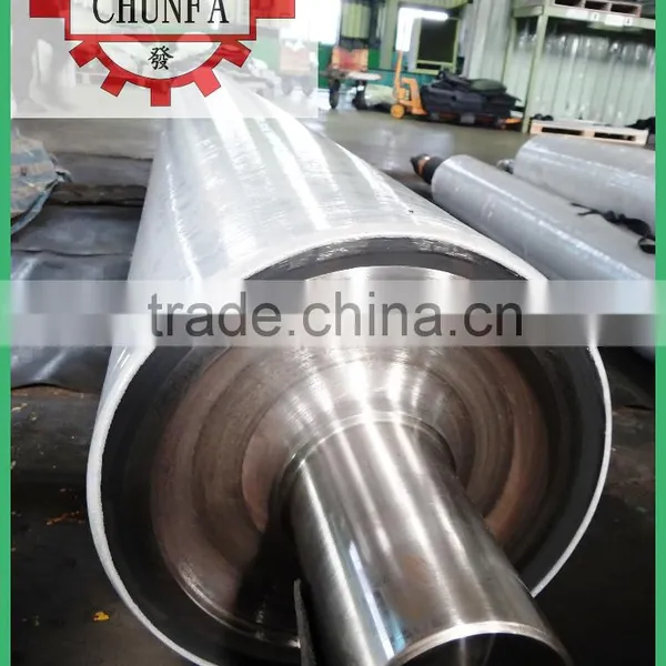 Rubber Viton EPDM CR NBR PU Paper Machinery Roller photo-5