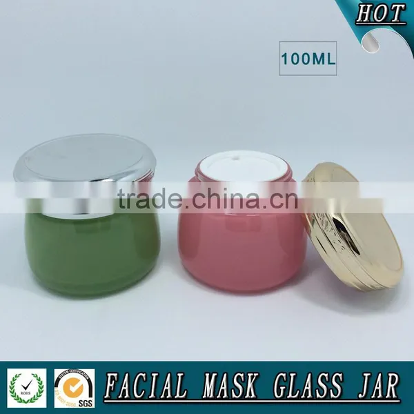 100g Colored Cosmetic Glass Jar photo-4