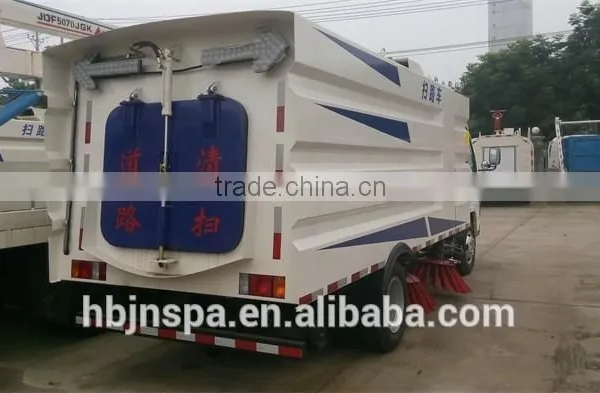 Dongfeng NEW Shape 4cbm Floor Sweeper Truck for Sale photo-2