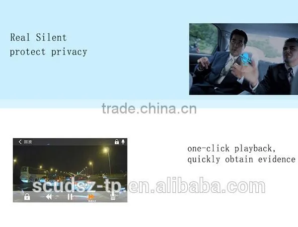 CARDVR4.5 Inches HD1080P Touch Screen Mesh Hd Rearview Mirror Dual Cameras145 - Degree Views photo-2