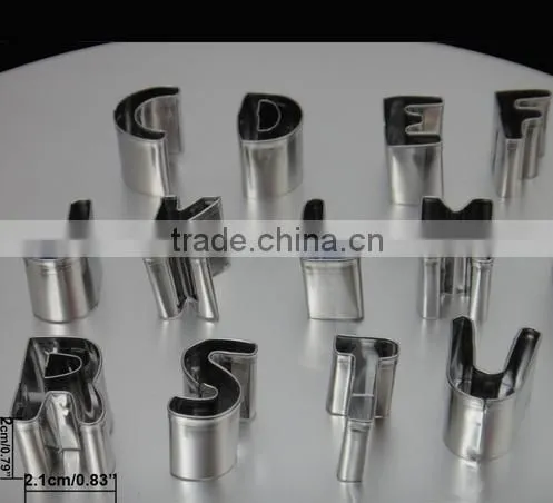 Hot Sale 26pcs Letters Stainless Steel Cookie Cutters Set photo-5