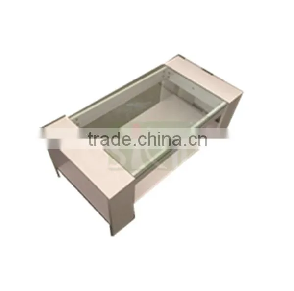 glass coffee table