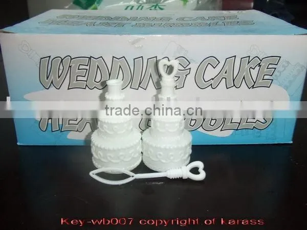 Wedding Cake Heart Bubble