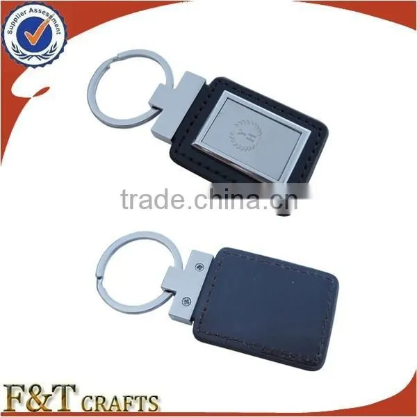 High End New Year Gift Braide Leather Keychain With Metal in Gift Box photo-2