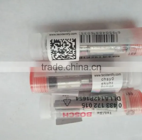 Boschs Common Rail Nozzle DLLA142P1654 for Fuel Pump