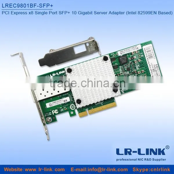 LR-LINK LREC9801BF-SFP+ PCIe x8 Intel 82599ES Chipset SFP+ Port For Server 10gb Ethernet Network Card