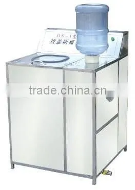 5 gallon bottle decapping and brushing machine