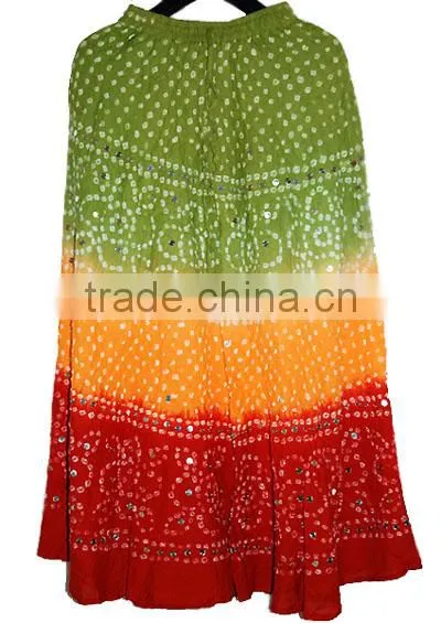 Manufacturer/ Wholesaler Cotton Long Skirts / Fresh Stock Cotton Long Skirts photo-5