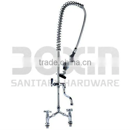 8" Ceters Wall-mounted Prerinse With Add-on Faucet