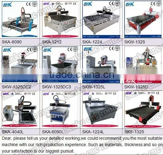 4 Heads 4 Spindles 4 Axis Gunstock Wood Carving Machine With Rotary photo-5