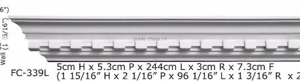 High Quality Good Price Beautiful Polyurethane Cornice Moulding photo-2
