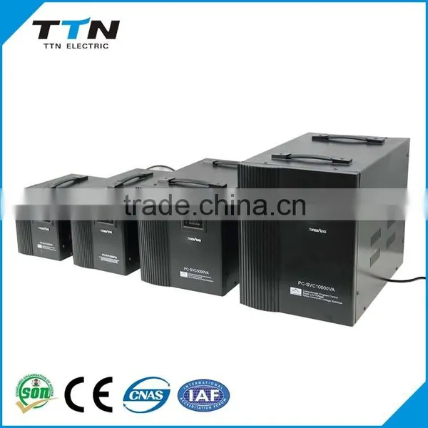 PC-SVR 10000va TTN China Supplier Single Phase ac Automatic Voltage Stabilizer photo-2