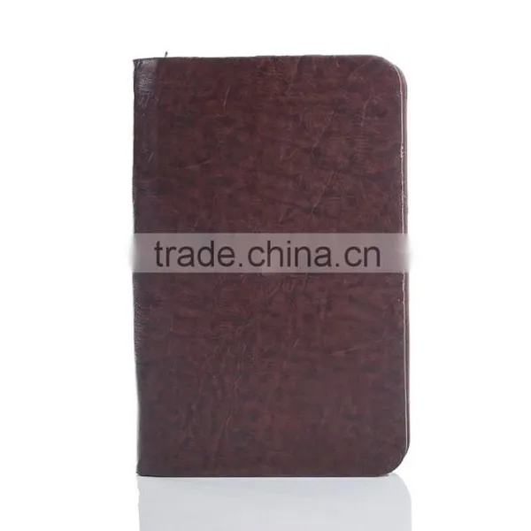 Hardcover Leather Noteebook With Zipper photo-2