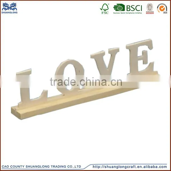 2016 Love Letters Modern Clothes Hangers Coat Hook Hanging Wall Hanging Wooden Letter Wall Hook photo-3