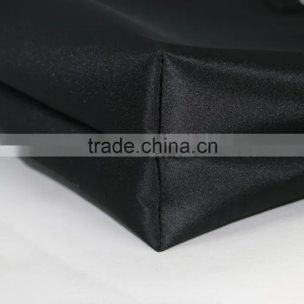 Best Selling High Quality Black Shopping Bag Portable Recyclable Shopping Cotton Bag photo-5