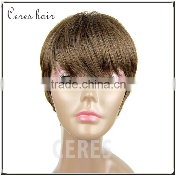 Silky Straight European Virgin Human Hair Lace Front Wigs Blond 613 Lace Wig photo-3