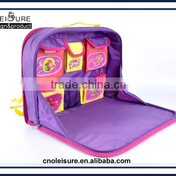 Cute Backpacks Weekender Bag Waterproof Paint Sketch Backpack for Kids photo-4