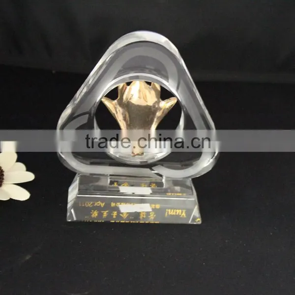 New Design Gold Flower Shaped Awards for Decorative photo-5
