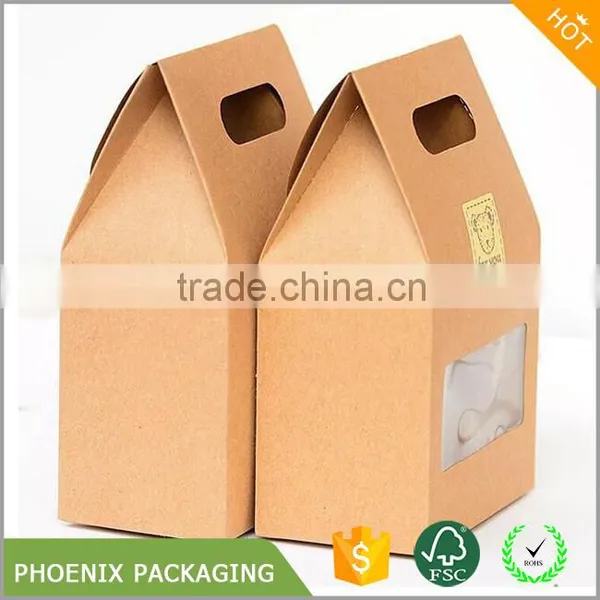Kraft Paper Box With Window for Food photo-3