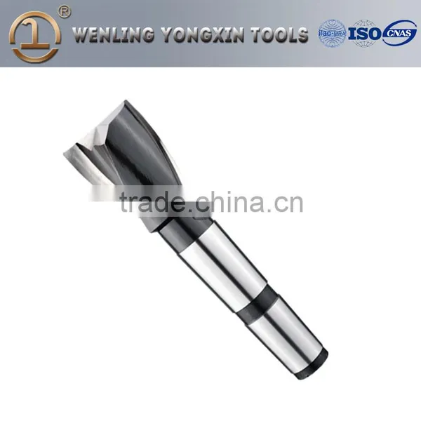 HSS Super Hard End Mill With Morse Taper / Straight Shank With TiN Coated photo-3