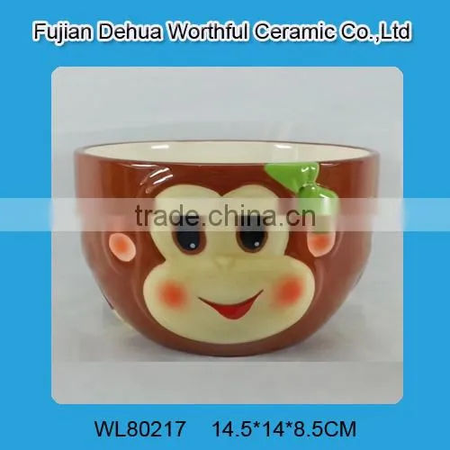 Modern Design,decorative Ceramic Bowls With Red Dot Painting photo-6