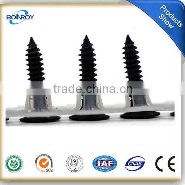 Black Phosphated/ White Zinc Coated Drywall Screw Collated for Sale photo-2