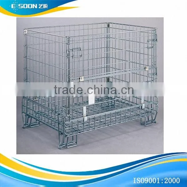 Foldable Steel Euro Cages Pallet Space Save Cage photo-3