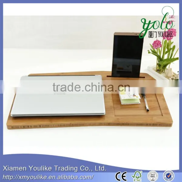 Natural Bedroom Laptop Desk Bamboo Laptop Desk photo-3