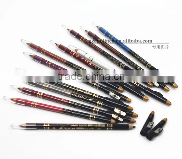 12pcs/lot Sharpener Long Lasting Waterproof Lip Liner Eyeliner Pencil Better Than Menow photo-4
