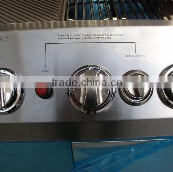 Table Outdoor Gas BBQ Grill 3 Burners Industrial Gas Grill photo-4
