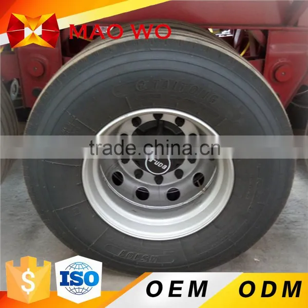 China Leading Brand New Design Self Loading 40ft Container Semi Trailer photo-6