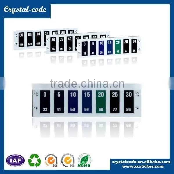 High Quality Waterproof Temperature Change Label,private Label Thermal Indicator Sticker photo-3