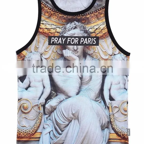 OEM & ODM Activewear Tank Tops, Stringer Tank Top&mens Tank Top& Fashion Basketball Vest photo-4