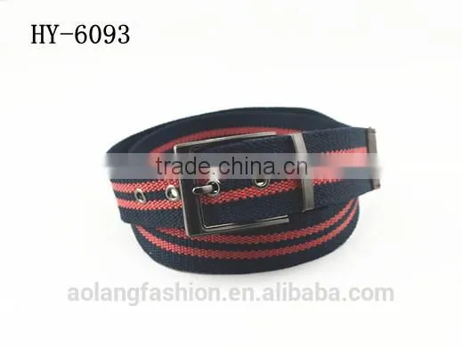 Webbing Belt With Reversible Buckle photo-3