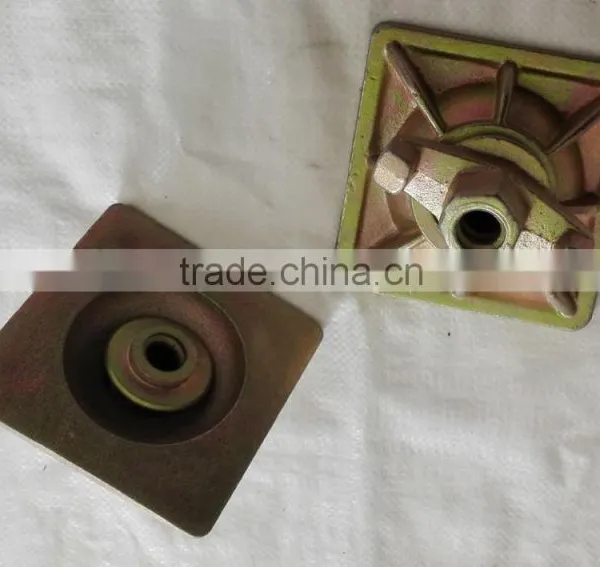 Square Swivel Wing Nut With Plate for Tie Rod photo-2