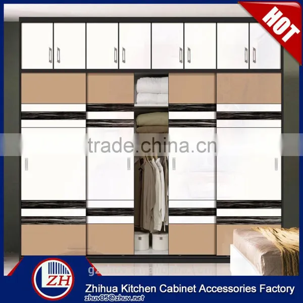 Double Color Wardrobe Design Furniture Bedroom Wardrobe Rack