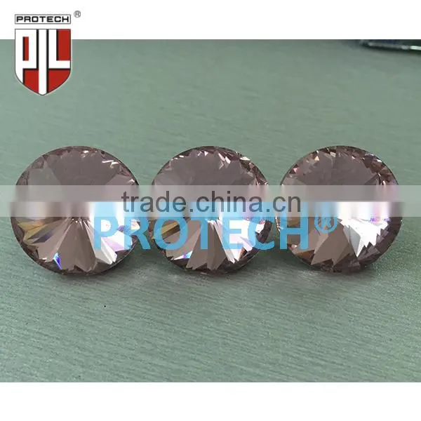 Pink Crystal Buttons for Bed Headboard photo-4