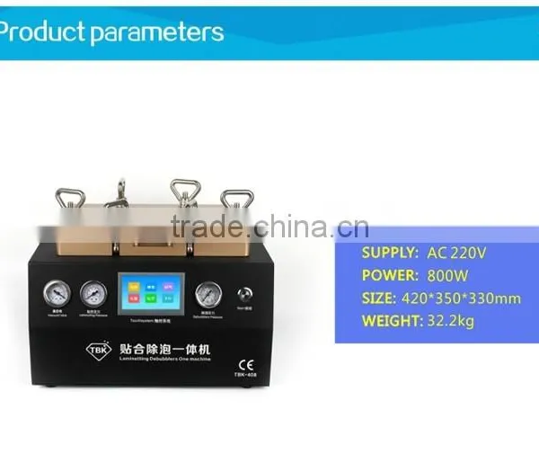2016 TBK Factory Direct Sale Repair Broken Lcd Screen+lcd Vacuum Laminating Machine+Mobile Lcd Refurbish photo-6