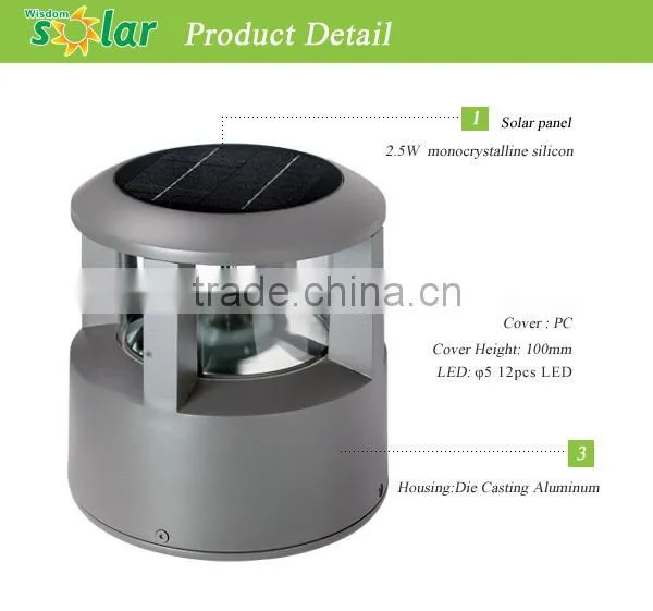 JR-CP46 LED Solar Sensor Lights Outdoor Solar Garden Light Solar Waterproof Lamp photo-3