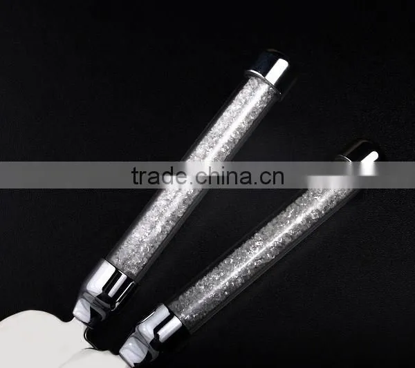 2016 New Fashion Design Stainless Steel Metal Cake Knife and Shovle Set With Crystal Decoration Handle photo-2