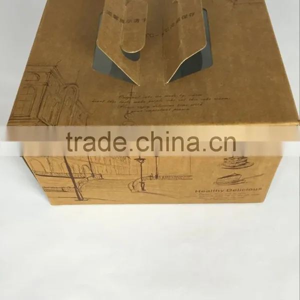 Wholesale Custom Printed Kraft Paper Food Packing Box,Recycle Brown Kraft Food Box photo-4