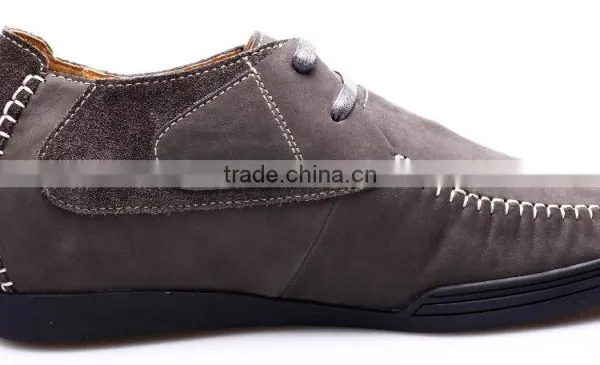 Latest 2016 100% Men Suede Leather Shoes photo-2