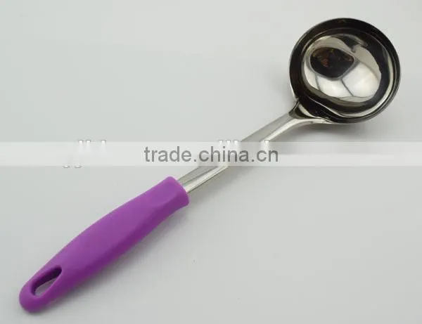 2016 Canton Fair Kitchen Utensils Display Stainless Steel Soup Ladle With New Corn Handle photo-5