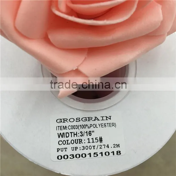 Wholesale 100% Polyester 3/16 Inch Grosgrain Ribbon photo-3